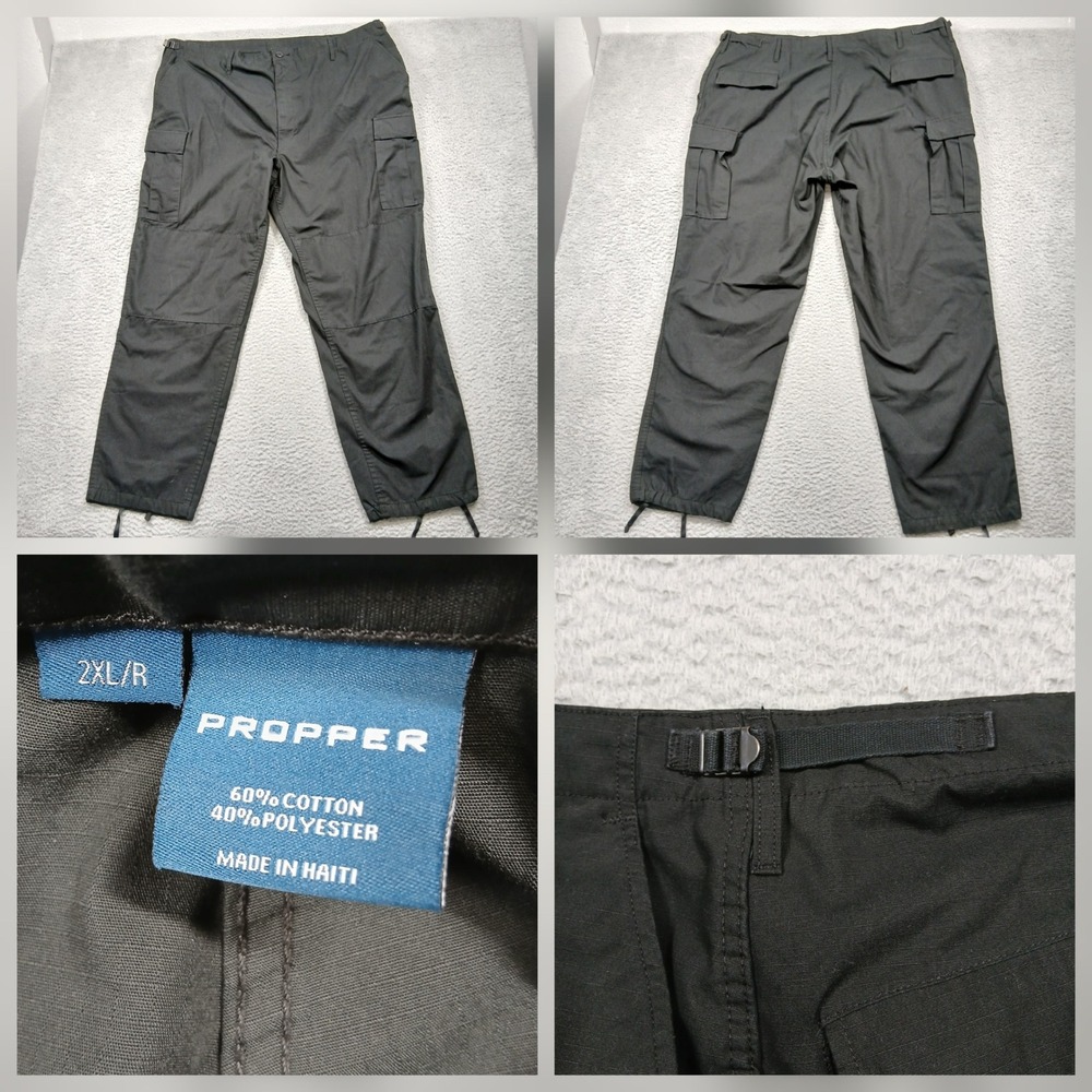 Propper Cargo Pants Men's 2XL‎ Regular Gray Tactical Ripstop Utility